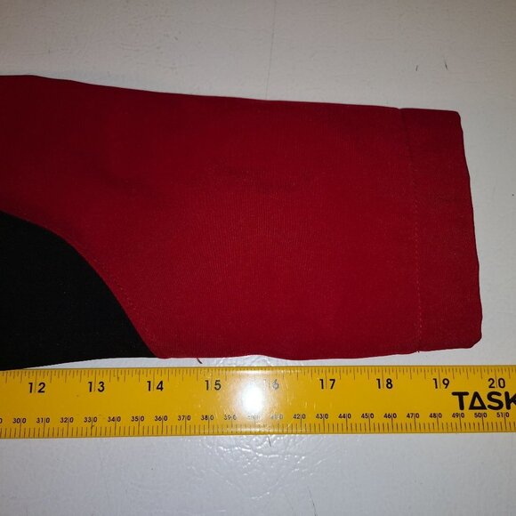 Free Country Ladies Size Small Red w/ Black Fleece Lined Full Zip Hooded Jacket - Picture 11 of 12